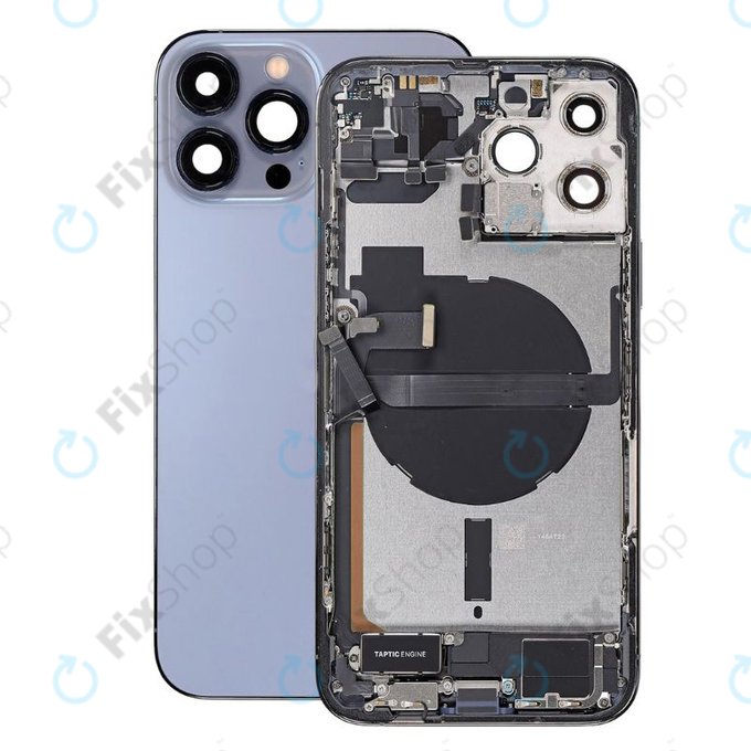 Apple iPhone 13 Pro Max - Petites pièces du boîtier arrière (bleu)