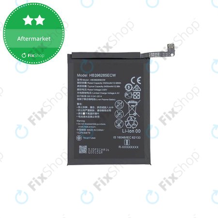 Huawei Honor 10 Lite (HRY-LX1), Huawei P Smart (2019), Huawei Y9 (2019) - Batterie HB396286ECW 3400mAh