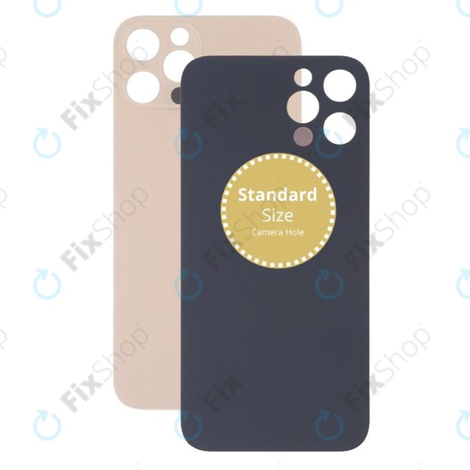 Apple iPhone 13 Pro Max - Verre du boîtier arrière (Or)