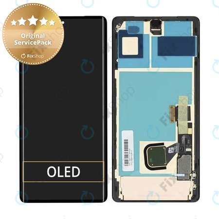 Google Pixel 7 Pro GP4BC GE2AE - Écran LCD + Ecran Tactile + Cadre - G949-00290-01 Genuine Service Pack