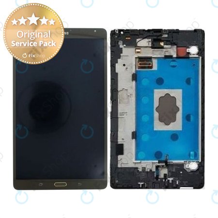 Samsung Galaxy Tab S 8.4 T700 - Écran LCD + Écran Tactile + Cadre (Bronze Titane) - GH97-16047B Genuine Service Pack
