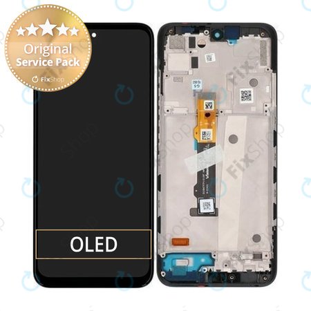 Motorola Moto G71 XT2169 - Écran LCD + Ecran Tactile + Cadre - 5D68C19911 Genuine Service Pack
