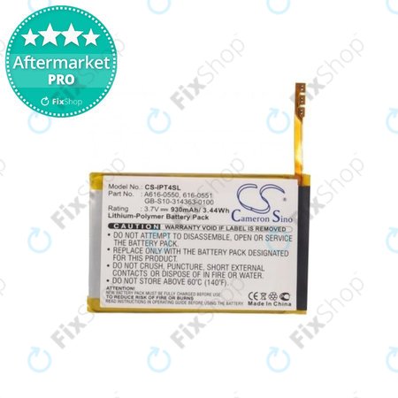 Apple iPod Touch (4e génération) - Batterie 616-0550 930mAh HQ