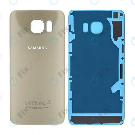 Samsung Galaxy S6 G920F - Cache batterie (Or) - GH82-09548C Genuine Service Pack