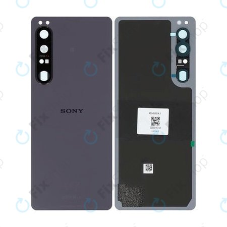 Sony Xperia 1 IV XQCT54 - Cache batterie (Violet) - A5045831A Genuine Service Pack