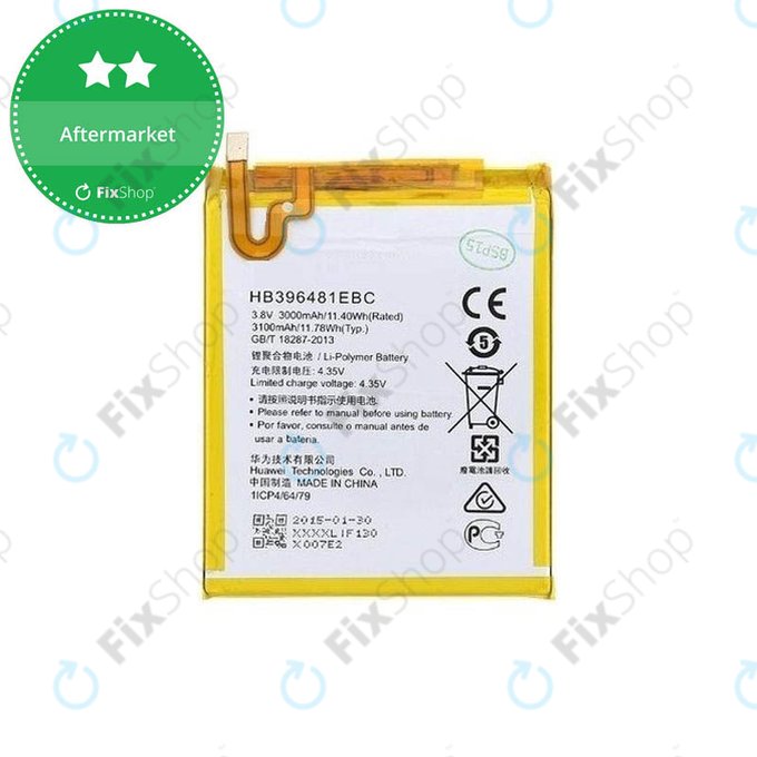 Huawei G8, Y6 II, Honor 5X - Batterie HB396481EBC 3000mAh - 24022185