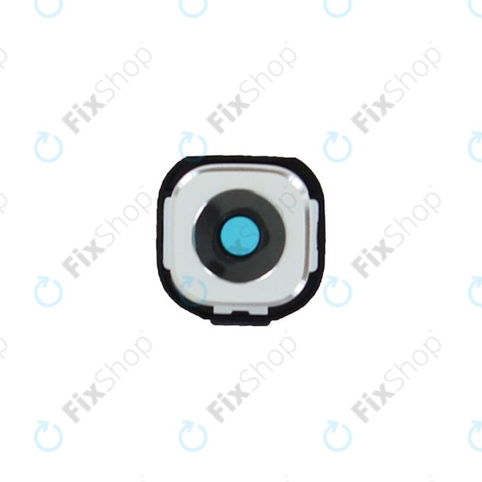 Samsung Galaxy Tab S2 8,0 WiFi T710, T715 - Cadre + Objectif d'appareil photo (Blanc) - GH98-37511B Genuine Service Pack
