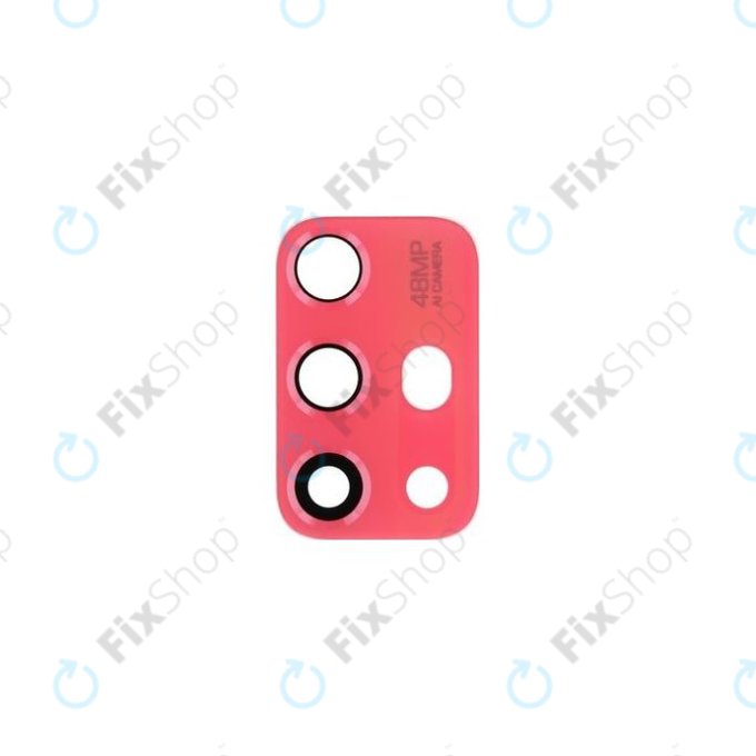 Motorola Moto G20 XT2128 - Vitre de caméra arrière (Rose Flamant) - S948D07422 Genuine Service Pack