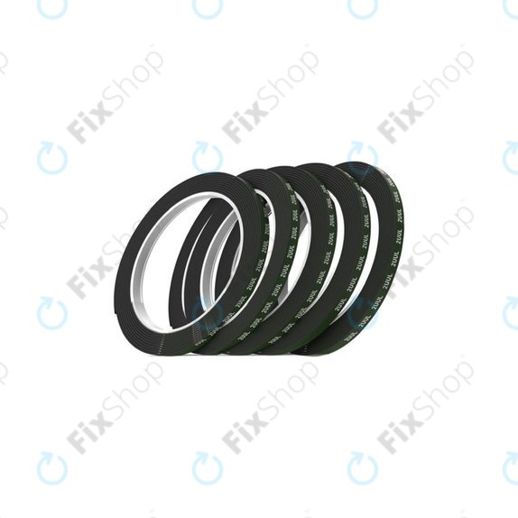 Ruban d’étanchéité en mousse pour cadre d’écran et vitre arrière, 2UUL CS01, (5mm, 3pcs)