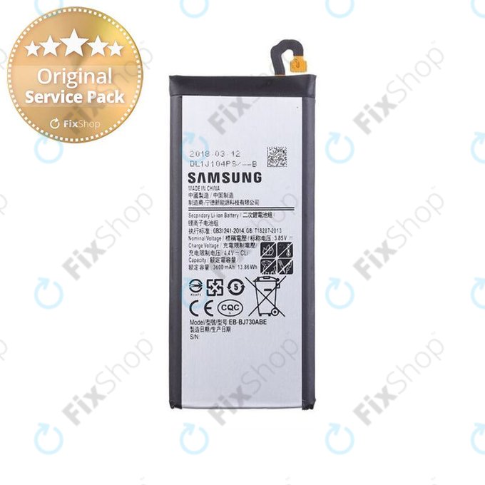 Samsung Galaxy J7 J730F (2017) - Batterie EB-BA720ABE 3600mAh - GH43-04688B Genuine Service Pack
