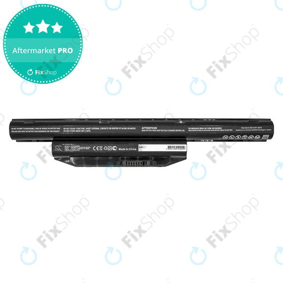 Batterie pour Fujitsu Lifebook A544, A733, A743, E753, S904, 4400mAh, Li-Ion, 10.8V, BPS229, HQ