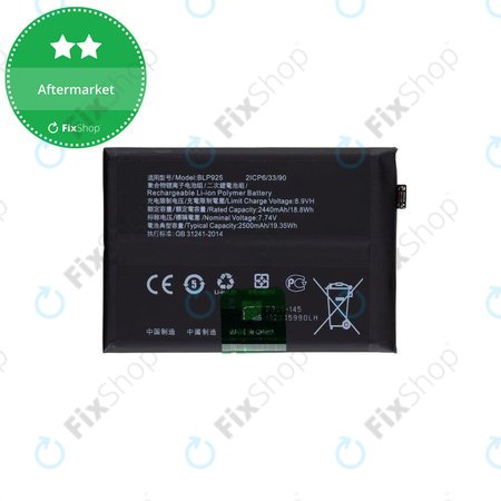 OnePlus Nord 3 CPH2491 - Batterie BLP925 5000mAh