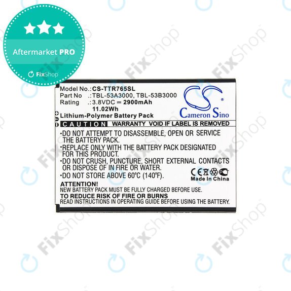 Batterie pour Tp-Link M7650, 2900mAh, Li-Pol, 3.8V, TBL-53B3000, HQ