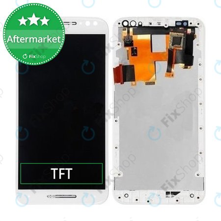 Motorola Moto X Style XT1572 - Écran LCD + Écran Tactile + Cadre (Blanc)