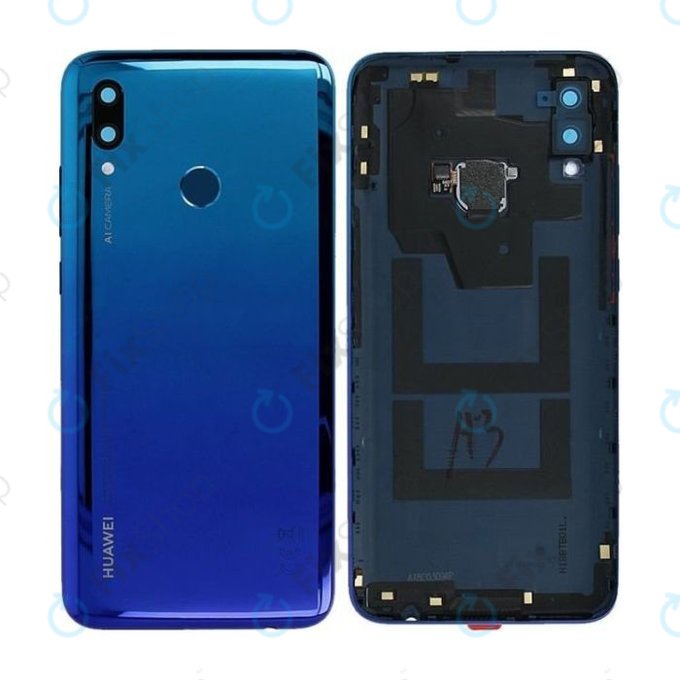 Huawei P Smart (2019) - Cache batterie + Capteur d'empreintes digitales (Bleu) - 02352HTV, 02352JFD