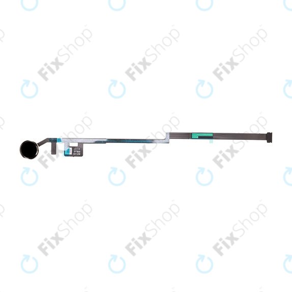 Apple iPad (7e génération 2019, 8e génération 2020, 9e génération 2021) - Bouton Home + Câble flexible (Gris sidéral)