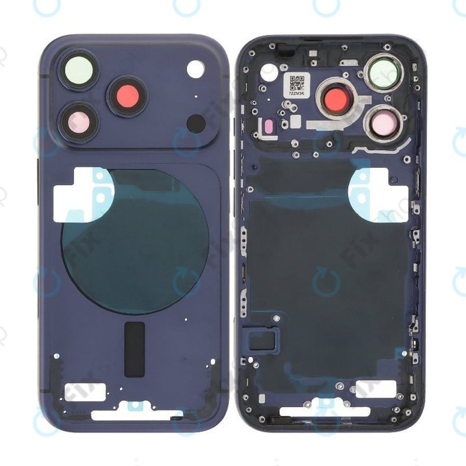 Boîtier arrière pour iPhone 17 Pro, Dark Blue