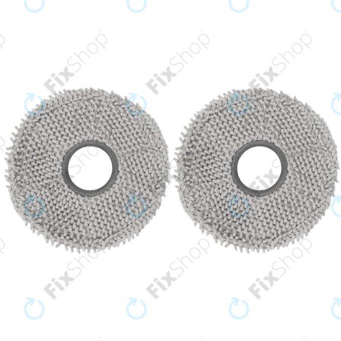 Chiffon de vadrouille, 2 pièces pour Ecovacs Deebot T50 Omni, T50 Pro Omni, T50 Max, T50 Max Pro Omni, T30c, T30c Omni, X5 Omni, X5 Pro Omni