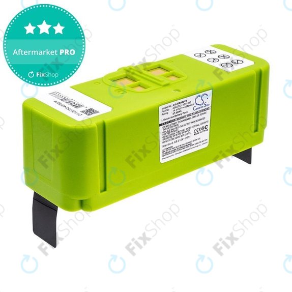 iRobot Roomba 600, 800, 900-series - Batterie 4502233, 4374392, 2130LI 14.4V 4000mAh HQ