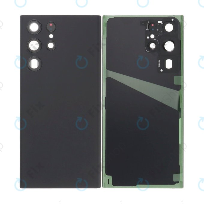 Samsung Galaxy S22 Ultra S908B - Cache batterie complet (Phantom Black)