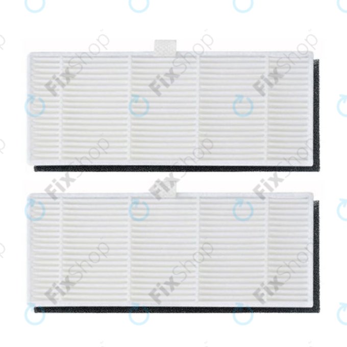 Filtre à poussière, 2 pièces pour Xiaomi Viomi S9, Lydsto R1, Proscenic M7 Pro, M8 Pro
