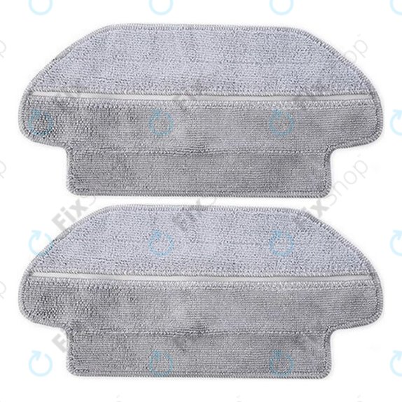 Chiffon de vadrouille, 2 pièces, Nettoyage humide léger pour Xiaomi Mi Robot Vacuum Mop Pro (P), 2S, Viomi V2 Pro, V3, SE
