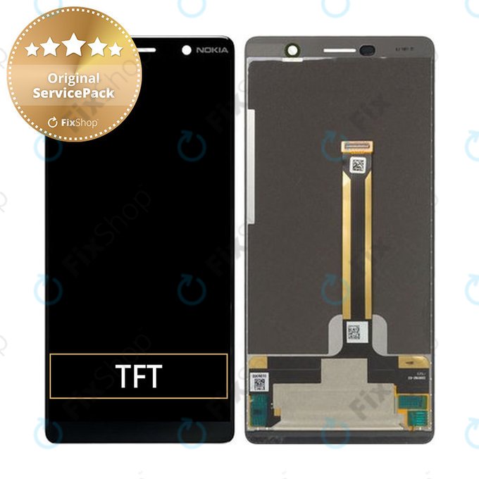 Nokia 7 Plus - Écran LCD + Écran tactile - 20B2N0W0001 Genuine Service Pack