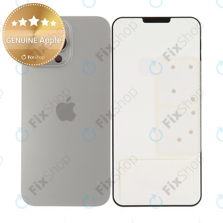 Verre du boîtier arrière pour iPhone 16 Pro Max | Natural Titanium | 661-44961 | Genuine Apple