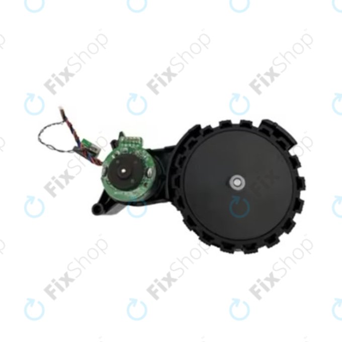 Xiaomi Robot Vacuum X10, Dreame Z10 Pro, L10 Plus, D10 Plus - Roue avec moteur (gauche) (Noir)