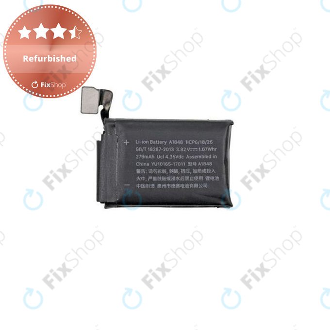 Apple Watch 3 38mm - Batterie (Version GPS + Cellulaire) 279mAh Refurbished