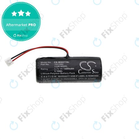 Batterie pour Wella Xpert HS71, 1400mAh, Li-ion, 3.7V, 1531582, HQ