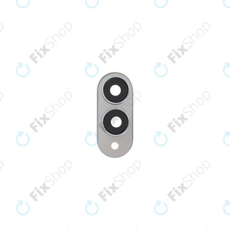 Samsung Galaxy S25 Edge - Objectif de caméra arrière + cadre (Titanium Silver)