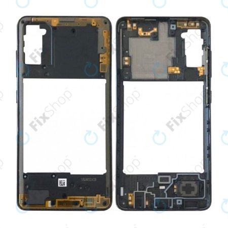 Samsung Galaxy A41 A415F - Cadre central (Prism Crush Black) - GH98-45511A Genuine Service Pack