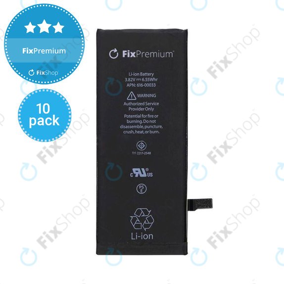 Apple iPhone 6S - Batterie 1715mAh FixPremium (10 Pack)