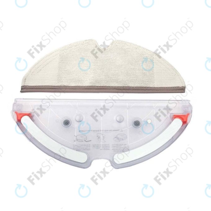 Support de lingette de lavage avec lingette pour Roborock S5 Max, S6 MaxV