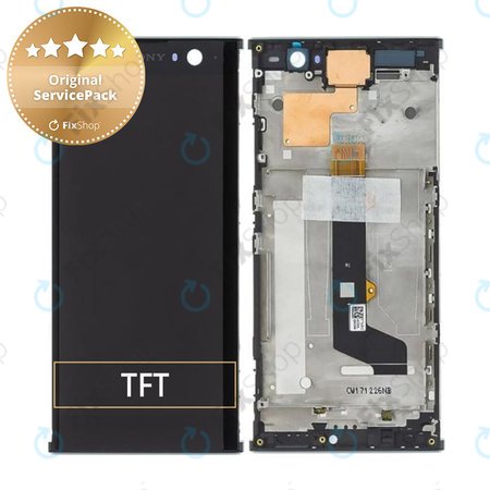 Sony Xperia XA2 Dual - Écran LCD + Écran tactile + Cadre (Noir) - 78PC0600020 Genuine Service Pack