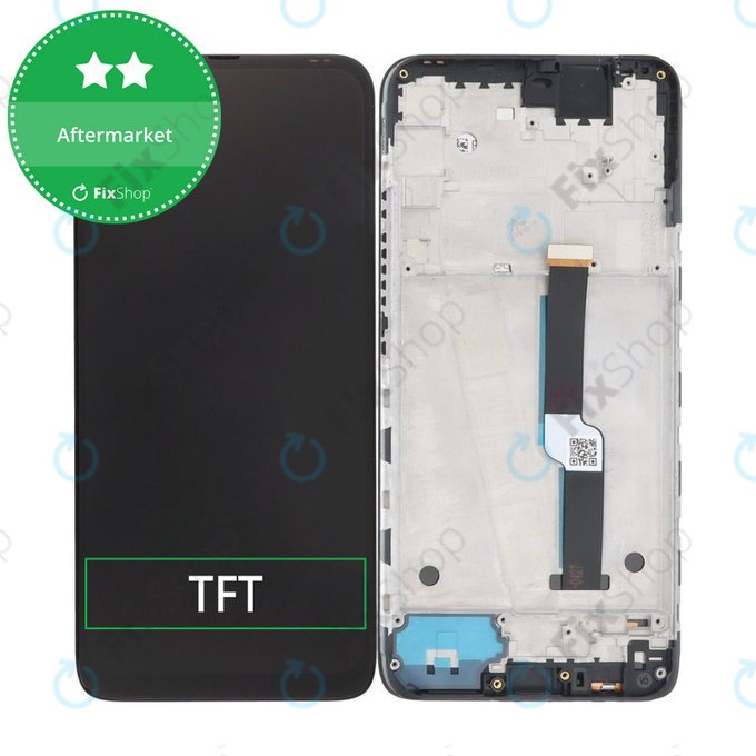 Motorola One Fusion Plus - Écran LCD + Écran tactile + Cadre (Twilight Blue) TFT