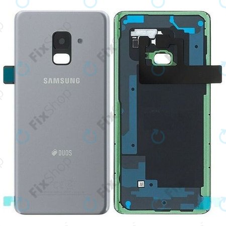 Samsung Galaxy A8 A530F (2018) - Cache batterie (Gris) - GH82-15557B Genuine Service Pack