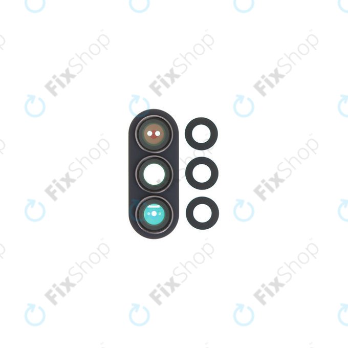 Samsung Galaxy Z Fold 7 F966B - Objectif de caméra arrière + cadre (Jetblack)