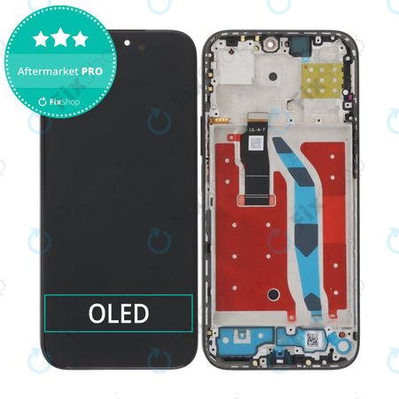 Honor 200 Lite - Écran LCD + Ecran Tactile + Cadre (Midnight Black) OLED