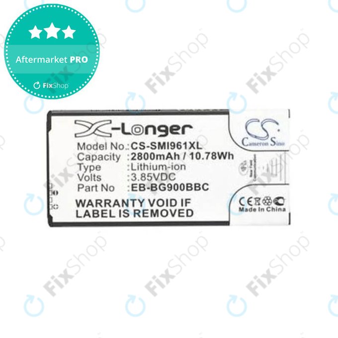 Samsung Galaxy S5 G900F - Batterie EB-BG900BB 2800mAh HQ