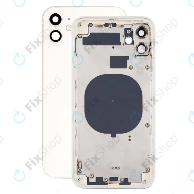Apple iPhone 11 - Boîtier arrière (Blanc)