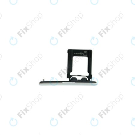 Sony Xperia XZ1 Compact G8441 - Plateau SD (Argent) - 1310-0293 Genuine Service Pack