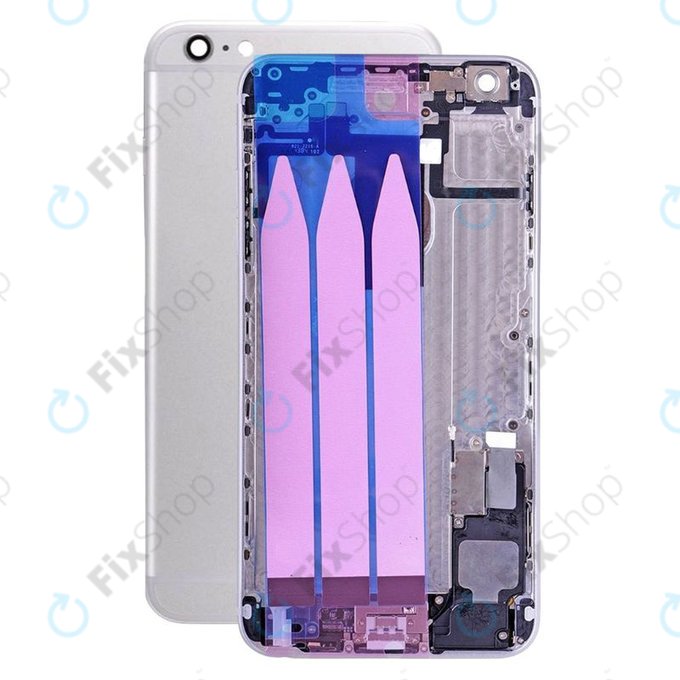 Apple iPhone 6 Plus - Petites pièces du boîtier arrière (argent)