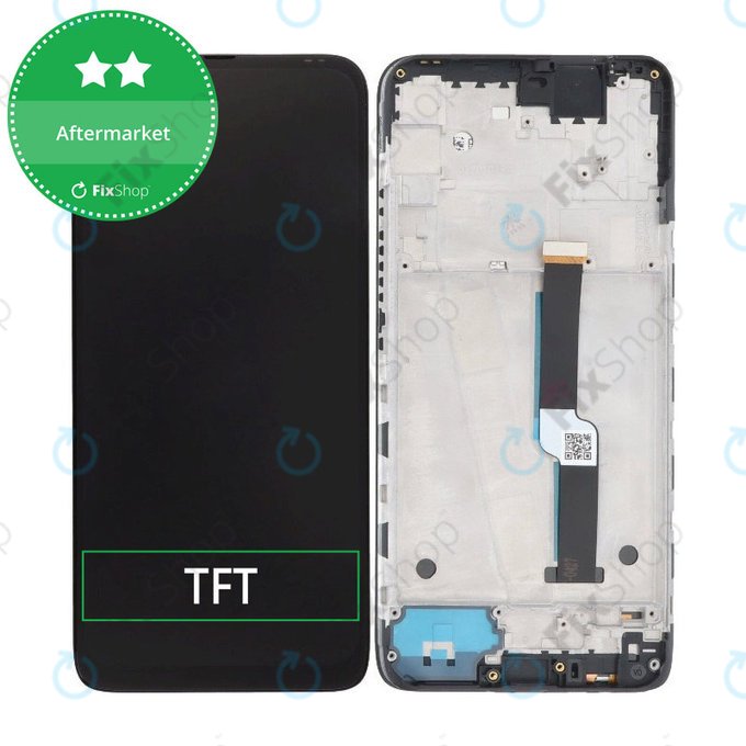 Motorola One Fusion Plus - Écran LCD + Écran tactile + Cadre (Black) TFT