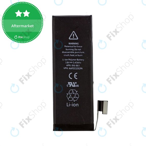 Batterie pour iPhone 5, 1440mAh