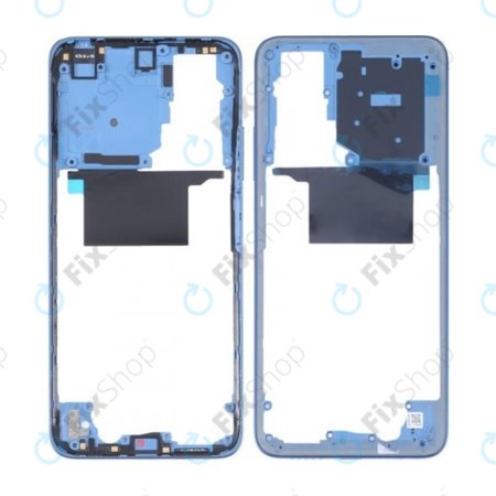 Xiaomi Redmi Note 11S 2201117SG 2201117SI - Cadre central (bleu crépuscule)