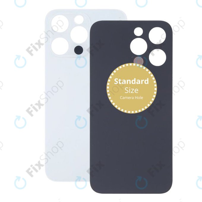 Apple iPhone 13 Pro - Verre du boîtier arrière (argent)