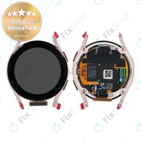 Samsung Galaxy Watch 5 40 mm R900 - Écran LCD + Écran tactile + Cadre (Or rose) - GH82-30040D Genuine Service Pack