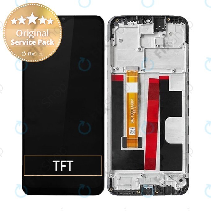 Oppo A9 (2020) - Ecran LCD + Vitre Tactile + Cadre - REF-OPPOA901 Genuine Service Pack